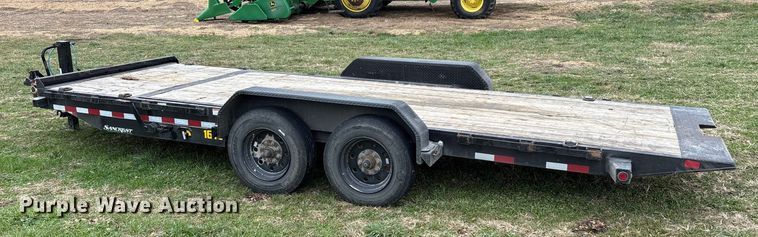 image for item DW7354 2022 Big Tex 16TL-20BK tilt deck equipment trailer