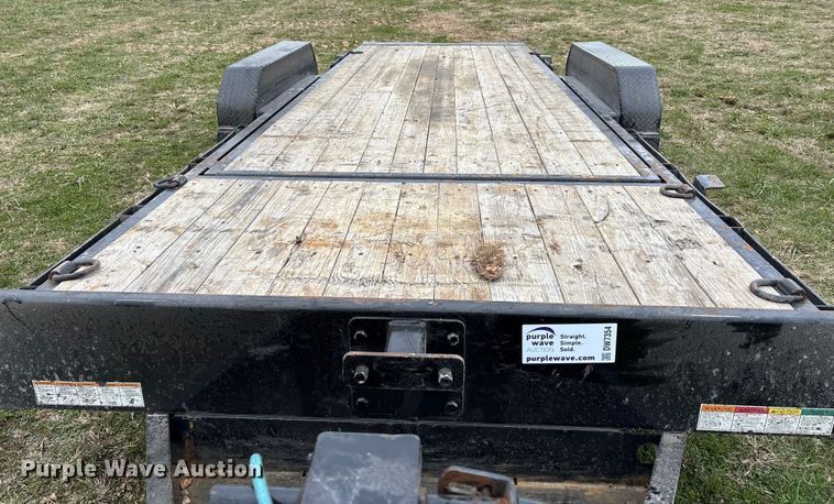 image for item DW7354 2022 Big Tex 16TL-20BK tilt deck equipment trailer