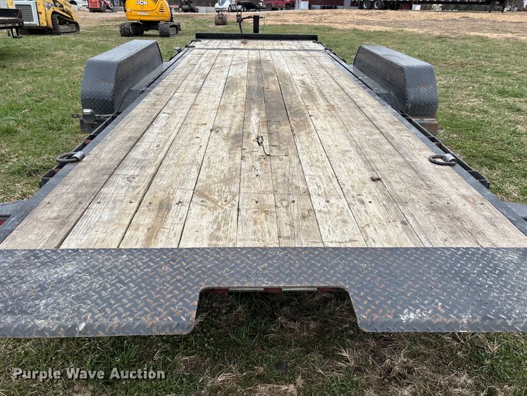 image for item DW7354 2022 Big Tex 16TL-20BK tilt deck equipment trailer