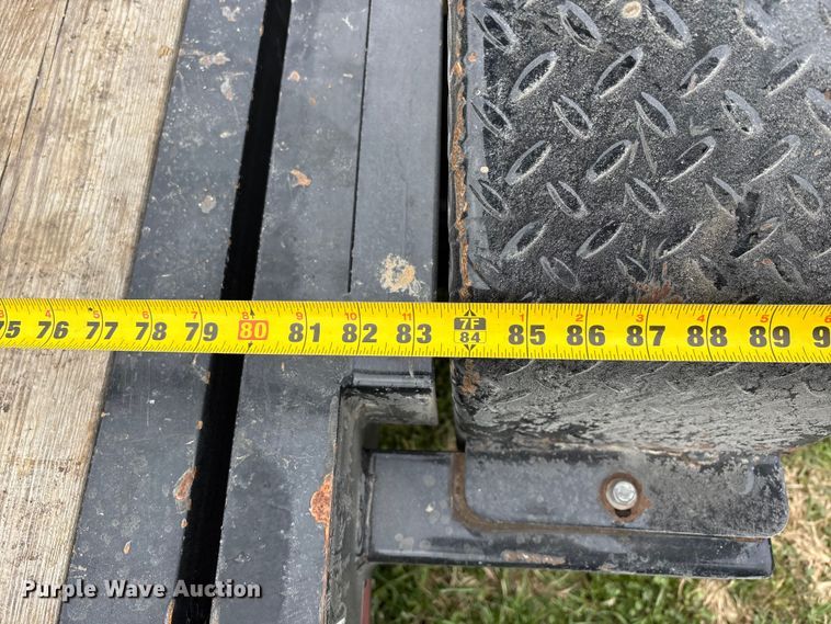 image for item DW7354 2022 Big Tex 16TL-20BK tilt deck equipment trailer