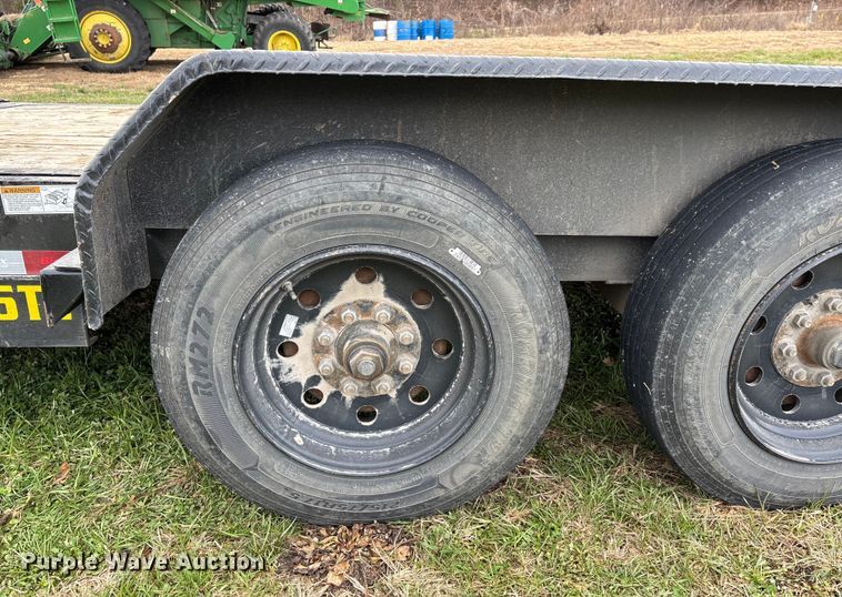 image for item DW7354 2022 Big Tex 16TL-20BK tilt deck equipment trailer