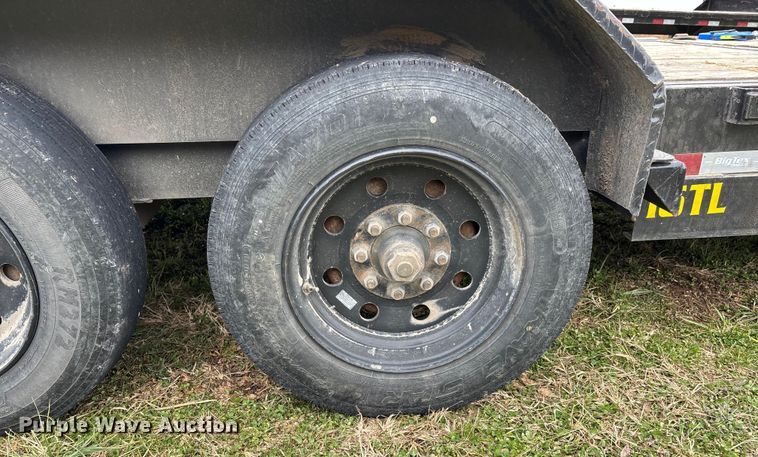 image for item DW7354 2022 Big Tex 16TL-20BK tilt deck equipment trailer