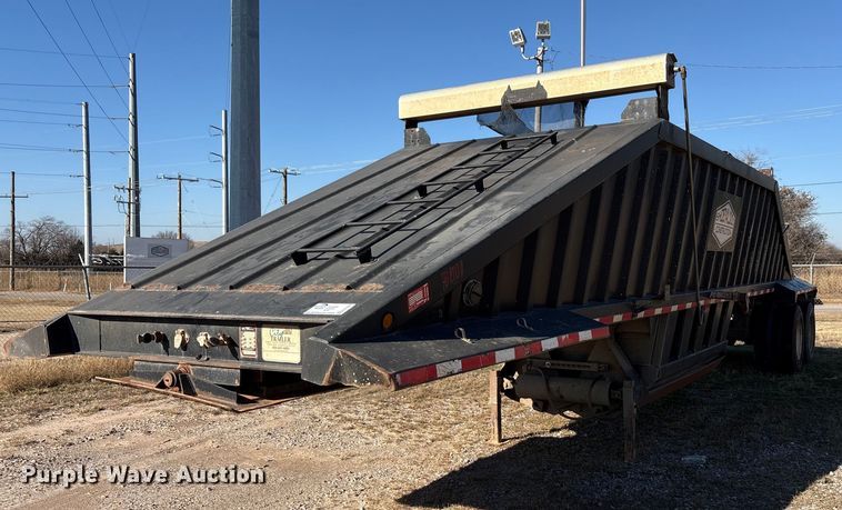 image for item EA7864 2008 Construction Trailer Specialist BDT-40 bottom dump trailer