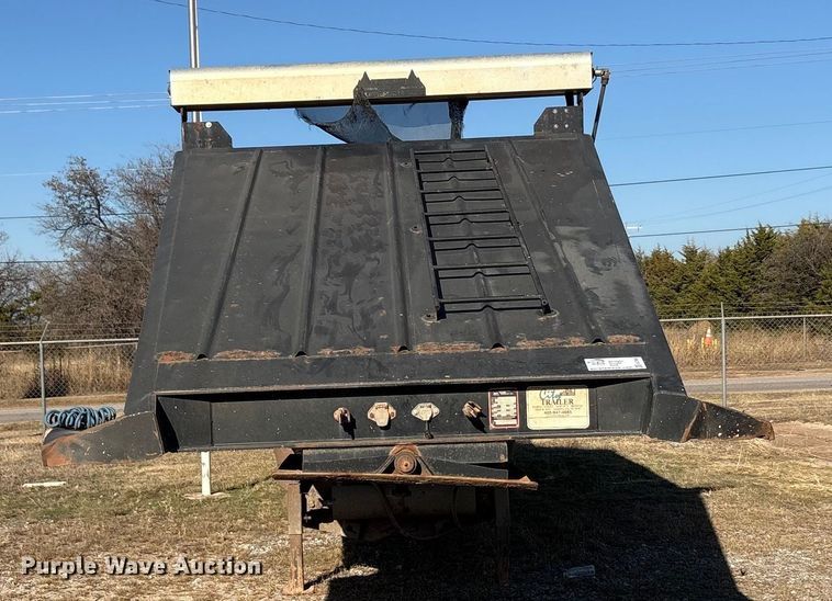 image for item EA7864 2008 Construction Trailer Specialist BDT-40 bottom dump trailer