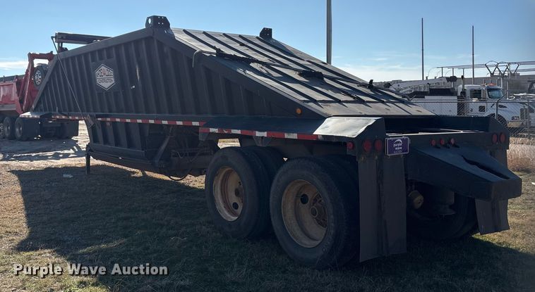 image for item EA7864 2008 Construction Trailer Specialist BDT-40 bottom dump trailer