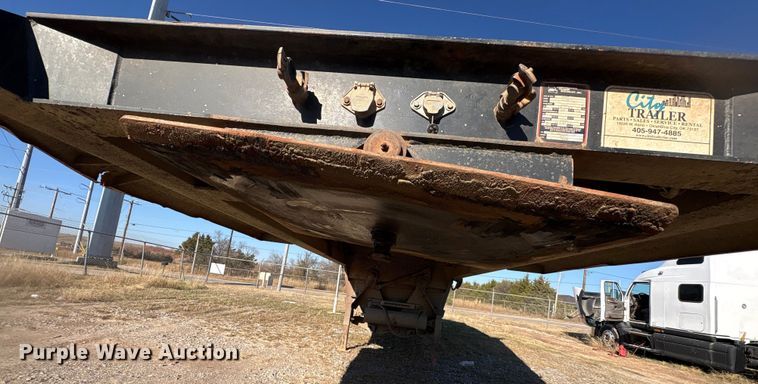 image for item EA7864 2008 Construction Trailer Specialist BDT-40 bottom dump trailer