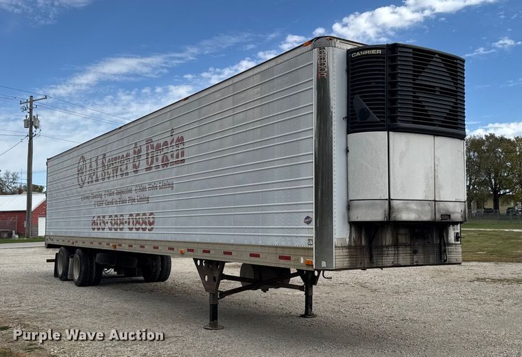 image for item ED1527 1999 Utility VS2R refrigerated van trailer