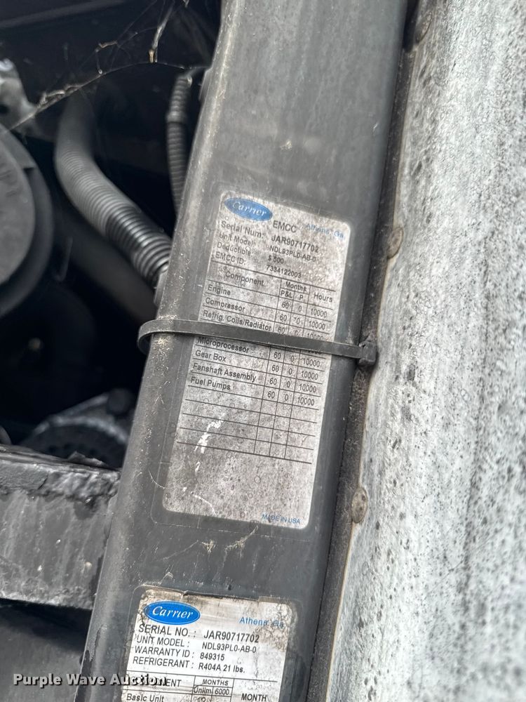 image for item ED1527 1999 Utility VS2R refrigerated van trailer