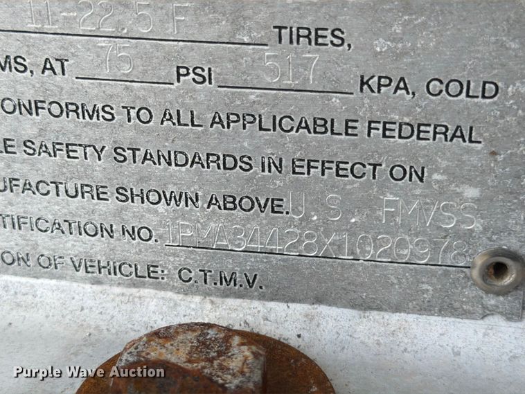 image for item ED5030 1999 Polar vacuum trailer