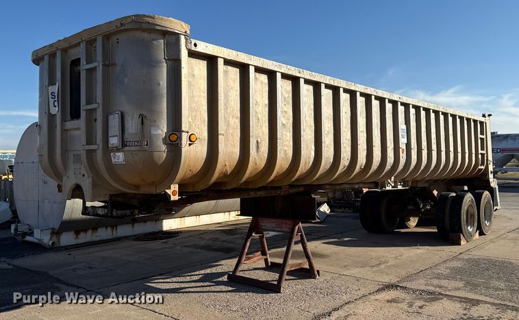 image for item EE3400 1968 Fruehauf D05N233 end dump trailer