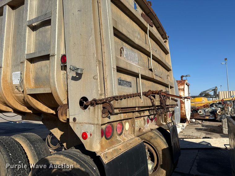 image for item EE3400 1968 Fruehauf D05N233 end dump trailer