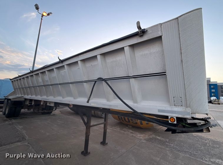 image for item EE3402 1993 Vantage SV-96 end dump trailer