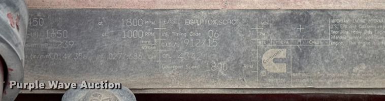 image for item EE3414 2019 Peterbilt 567 semi truck