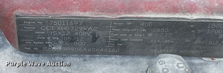 image for item EE3416 2013 Peterbilt 388 semi truck