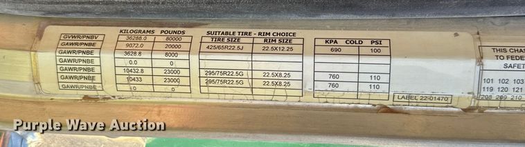 image for item EE3429 2011 Peterbilt 365 