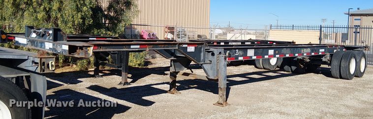 image for item EE5040 2002 Cheetah Chassis container trailer