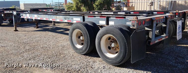 image for item EE5040 2002 Cheetah Chassis container trailer