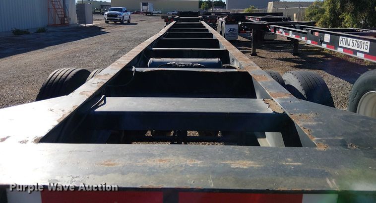 image for item EE5040 2002 Cheetah Chassis container trailer