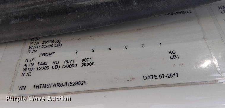 image for item EE5041 2018 International 4400 refrigerated truck