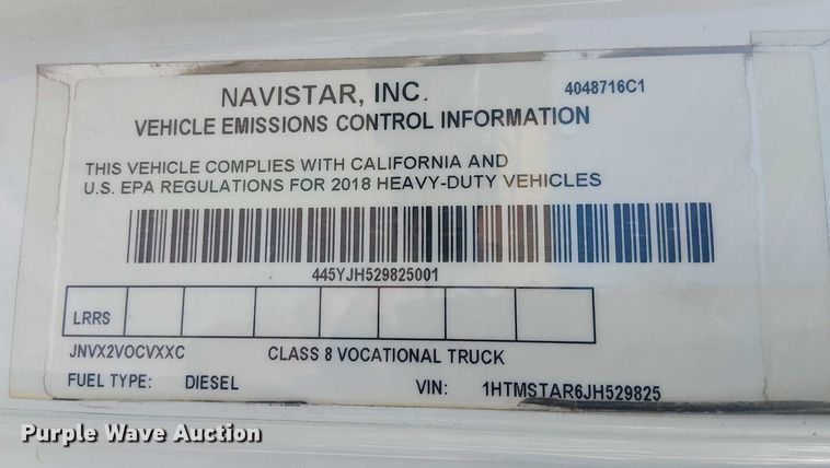 image for item EE5041 2018 International 4400 refrigerated truck