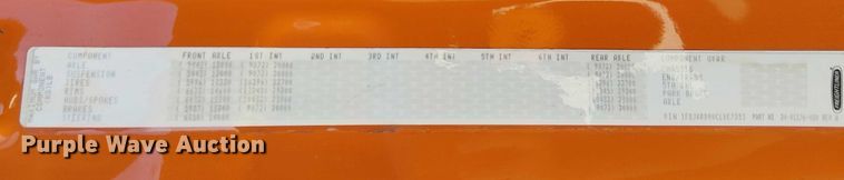 image for item EE5045 2012 Freightliner Cascadia semi truck