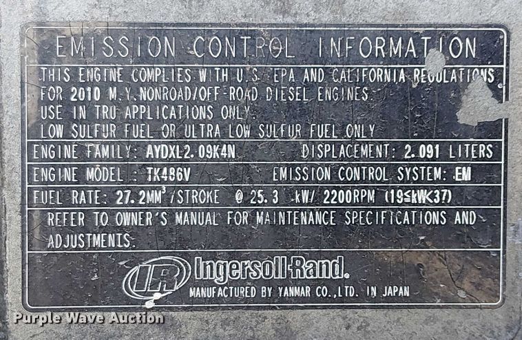 image for item EE5052 2010 Utility VS2RA refrigerated van trailer