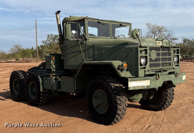 image for item EF6077 1992 BMY M931A2 semi truck