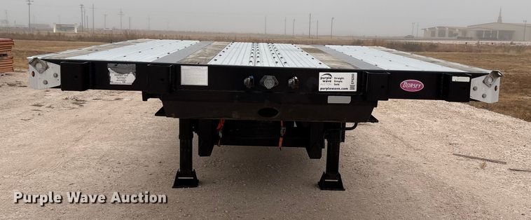 image for item EF6250 2022 Dorsey DC53 drop deck equipment trailer