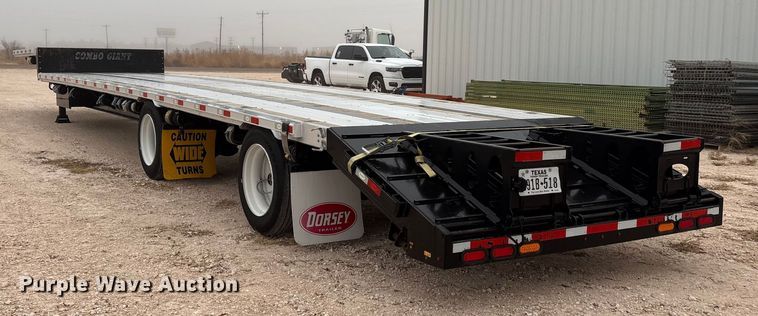 image for item EF6250 2022 Dorsey DC53 drop deck equipment trailer