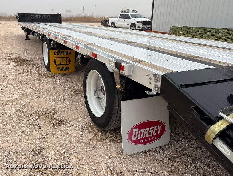 image for item EF6250 2022 Dorsey DC53 drop deck equipment trailer