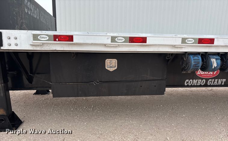 image for item EF6250 2022 Dorsey DC53 drop deck equipment trailer