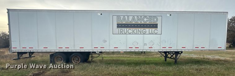 image for item EG1769 2013 Wabash dry van trailer