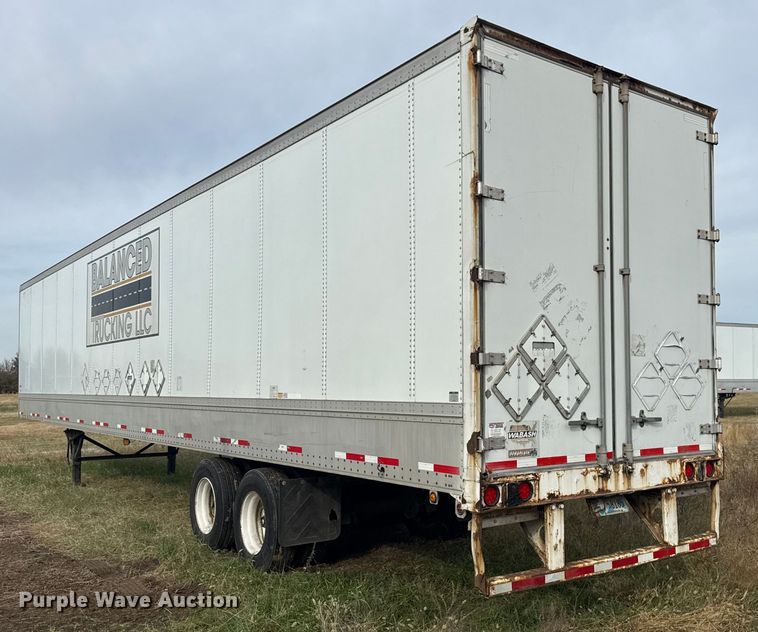 image for item EG1770 2010 Wabash dry van trailer