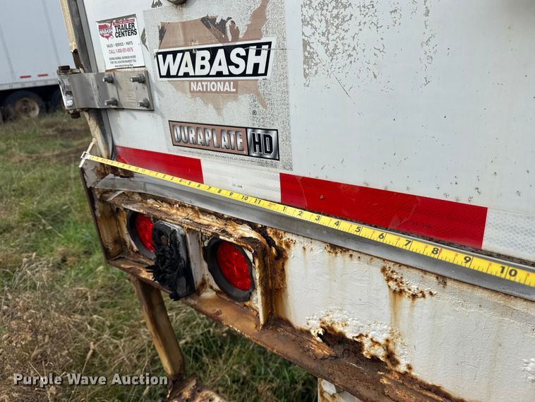 image for item EG1770 2010 Wabash dry van trailer