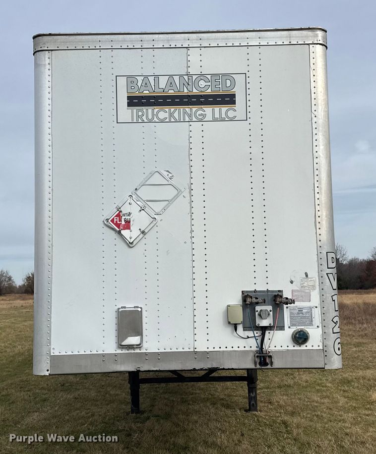 image for item EG1771 2011 Wabash dry van trailer