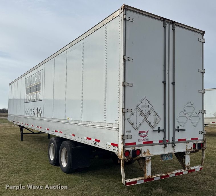 image for item EG1771 2011 Wabash dry van trailer