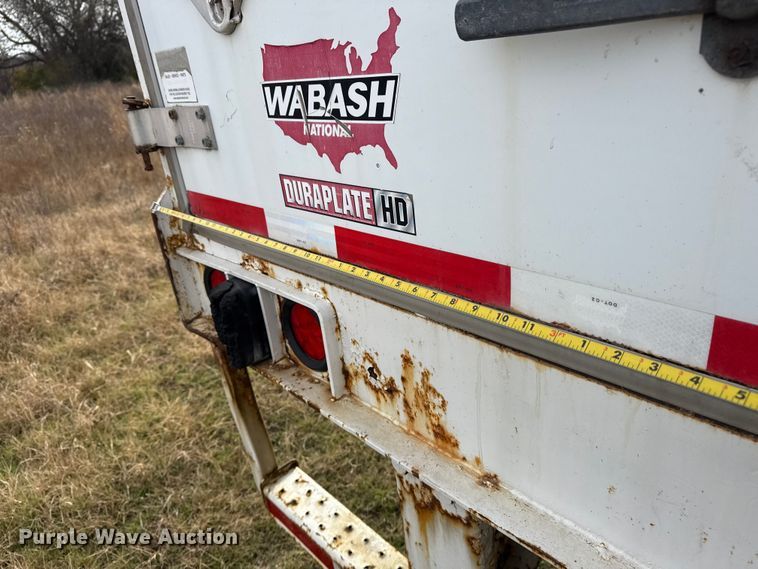 image for item EG1771 2011 Wabash dry van trailer