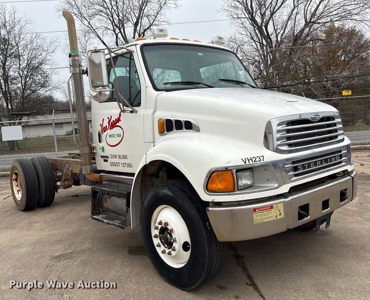 image for item EG8310 2009 Sterling Acterra truck cab and chassis