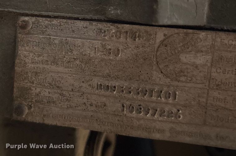 image for item EJ7768 1980 Cummins engine