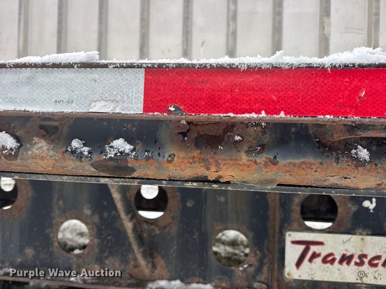 image for item EN0769 2006 Transcraft drop deck equipment trailer