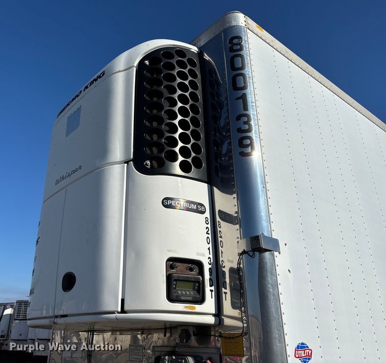 image for item EN5902 2007 Utility VS2RA refrigerated van trailer