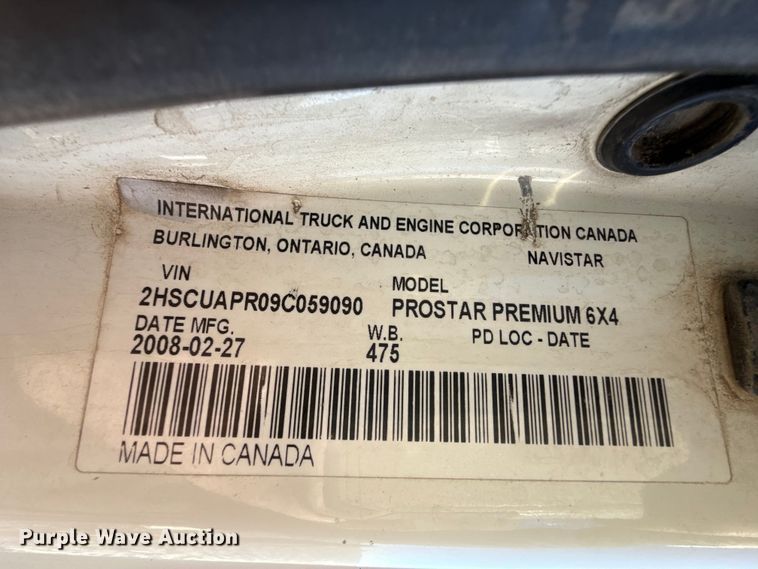 image for item EP2653 2009 International ProStar semi truck