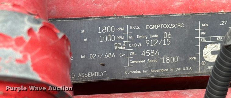 image for item ET4058 2017 International ProStar Plus semi truck