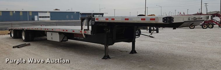 image for item ET5279 2022 Brazos drop deck trailer