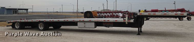 image for item ET5279 2022 Brazos drop deck trailer