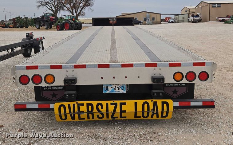 image for item ET5279 2022 Brazos drop deck trailer