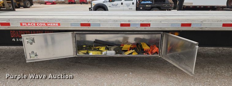 image for item ET5279 2022 Brazos drop deck trailer