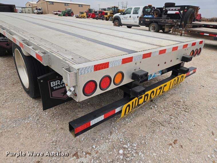 image for item ET5279 2022 Brazos drop deck trailer