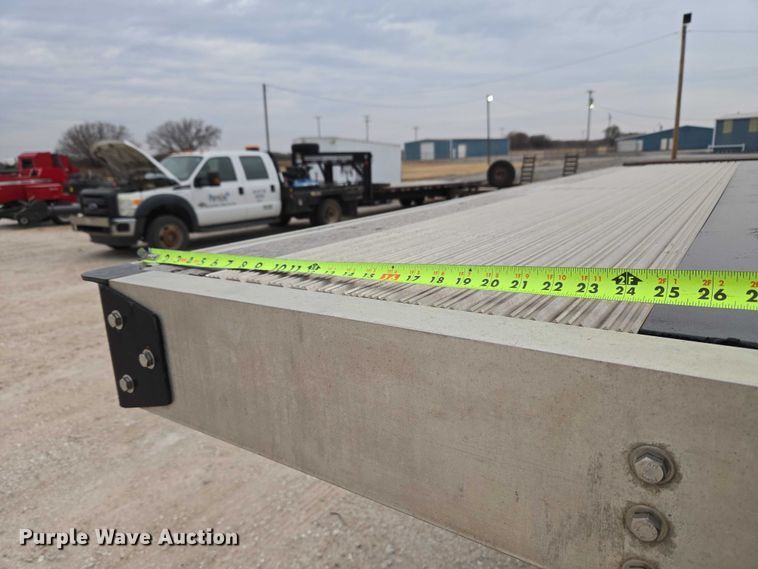 image for item ET5279 2022 Brazos drop deck trailer