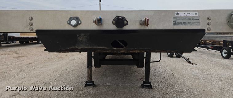 image for item ET5279 2022 Brazos drop deck trailer